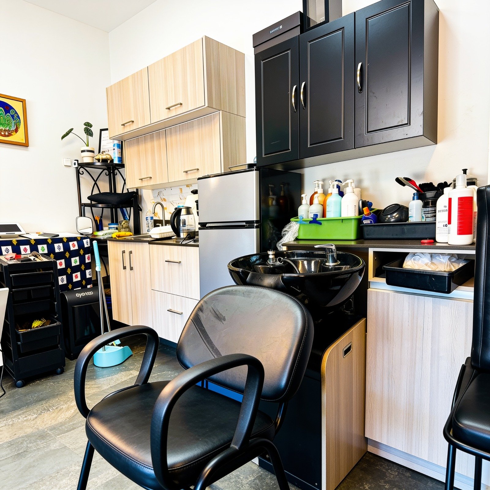 Waxing and threading studio interior at Shortpump Threading